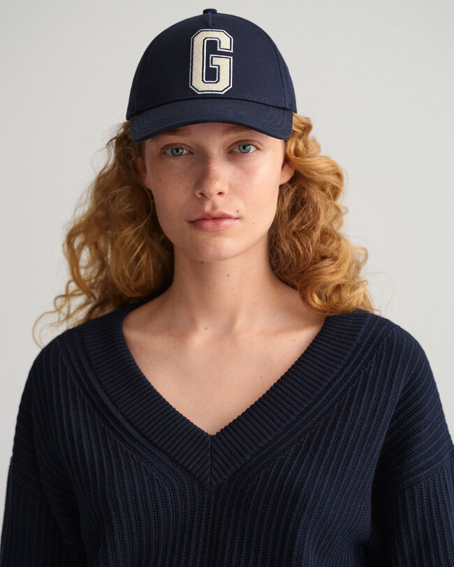 V‑ribbineulepusero puuvillasta