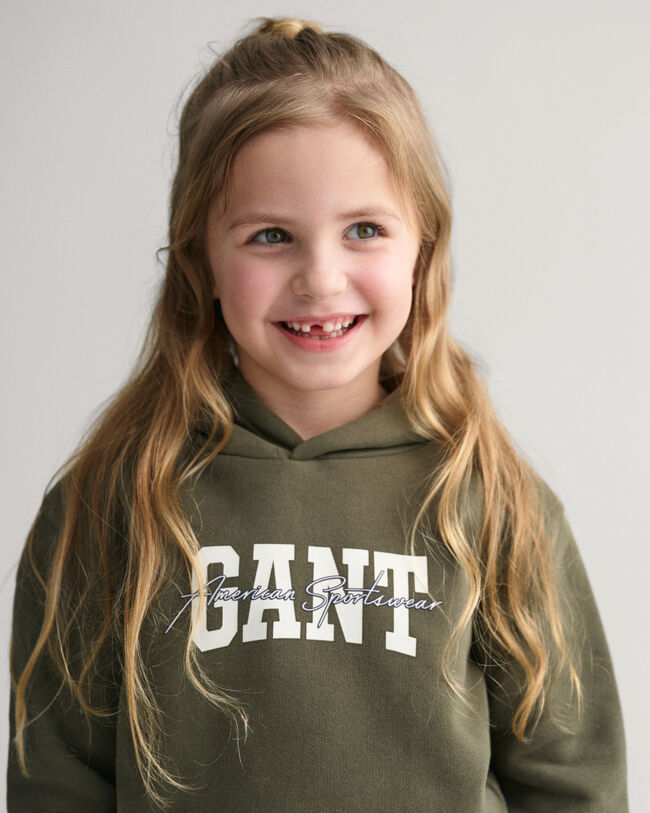 Kids-malliston GANT Arch Script ‑huppari