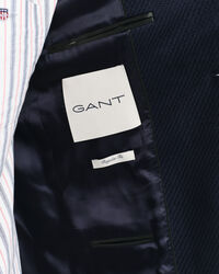 Slim fit ‑mitoitettu klubitakki puuvillaa ja villaa