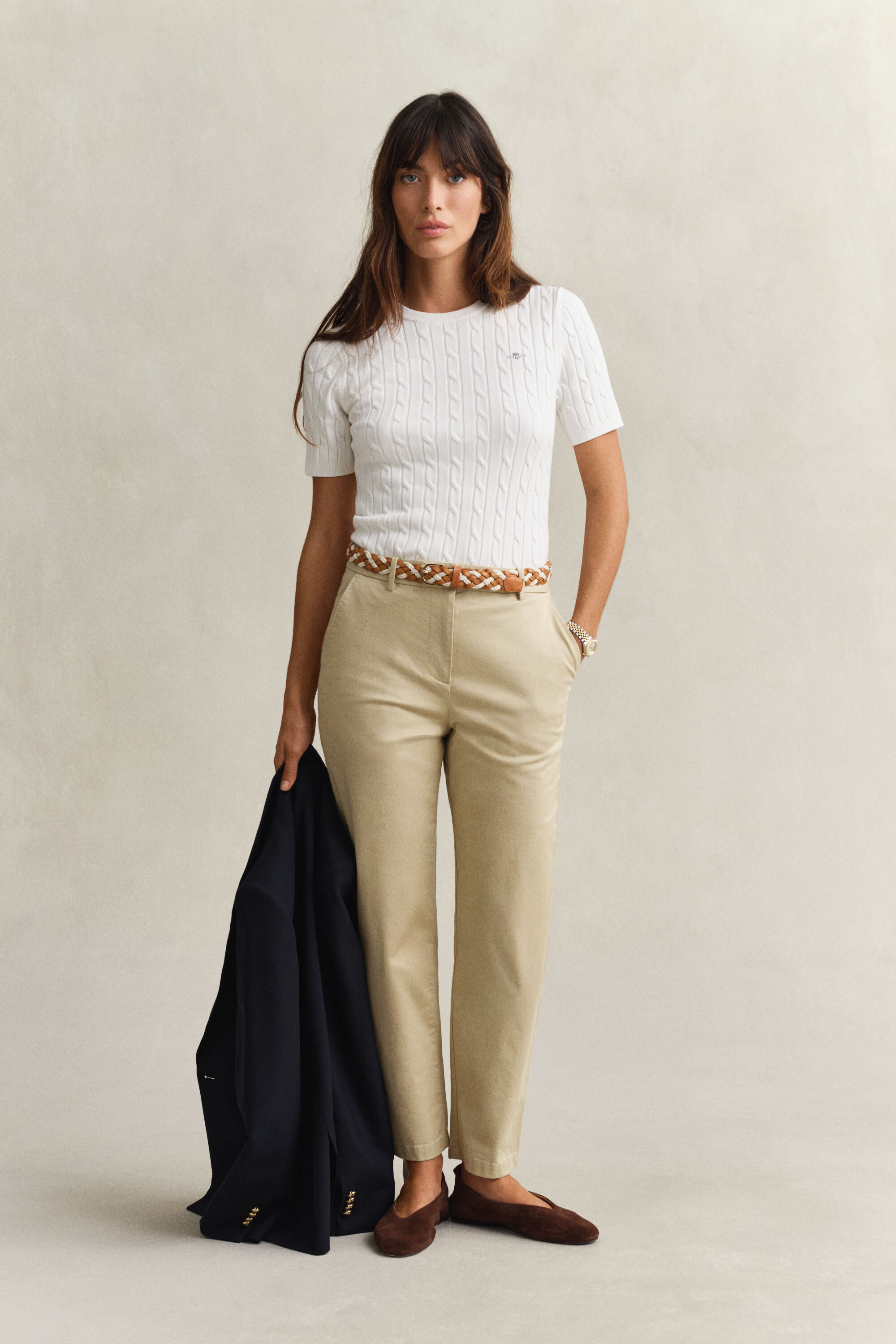 Slim fit ‑mitoitetut chinot