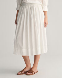 Raidallinen Seersucker Pull-On ‑hame