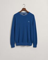 Puuvillapikeeneulepusero, py&ouml;re&auml; p&auml;&auml;ntie