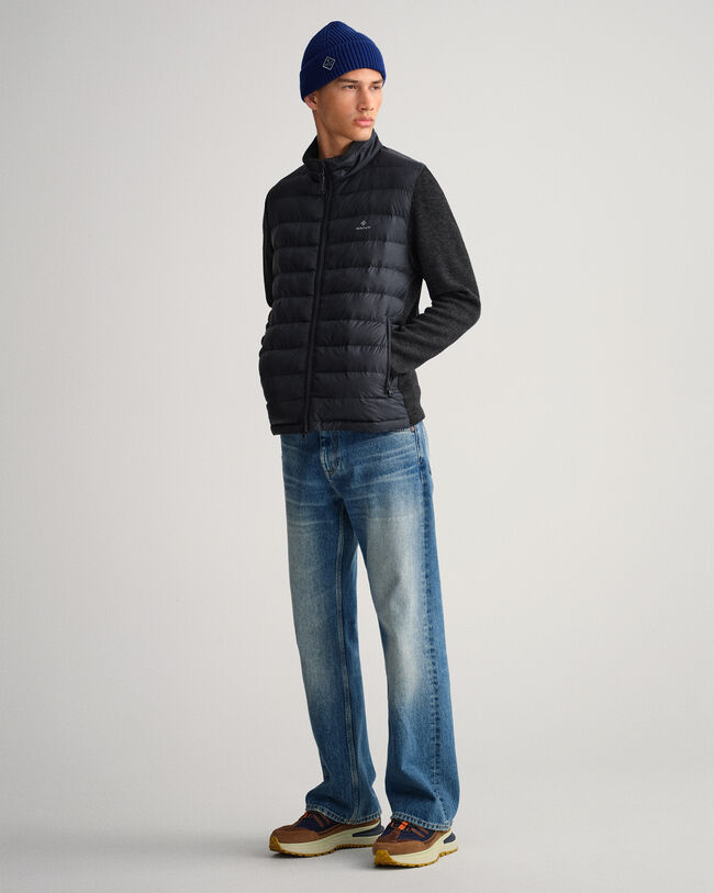 Kevyesti topattu Mixed Media -takki