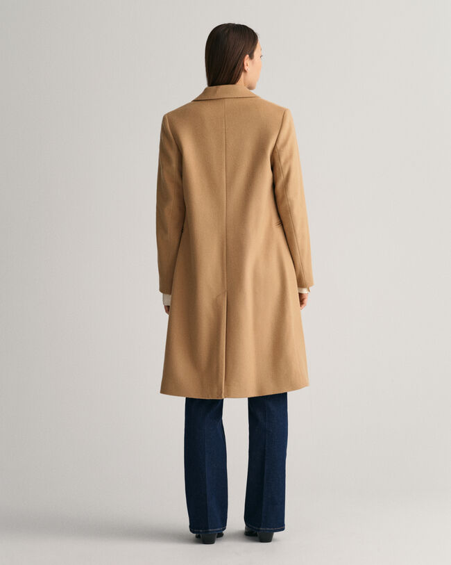 Hyvin istuva villasekoitetakki