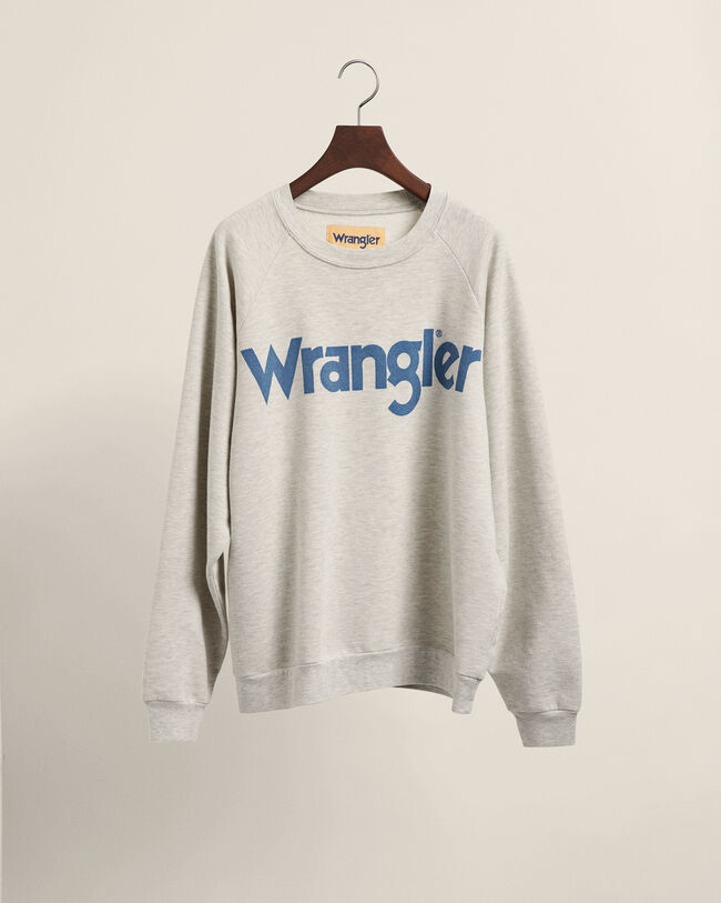 Wrangler x GANT ‑malliston Logo-collegepaita