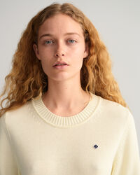 Icon G ‑puuvillaneulepusero, py&ouml;re&auml; p&auml;&auml;ntie