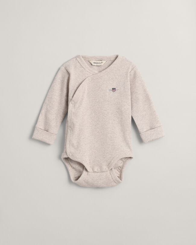 Baby-malliston ribbineulottu Shield‑kietaisubody