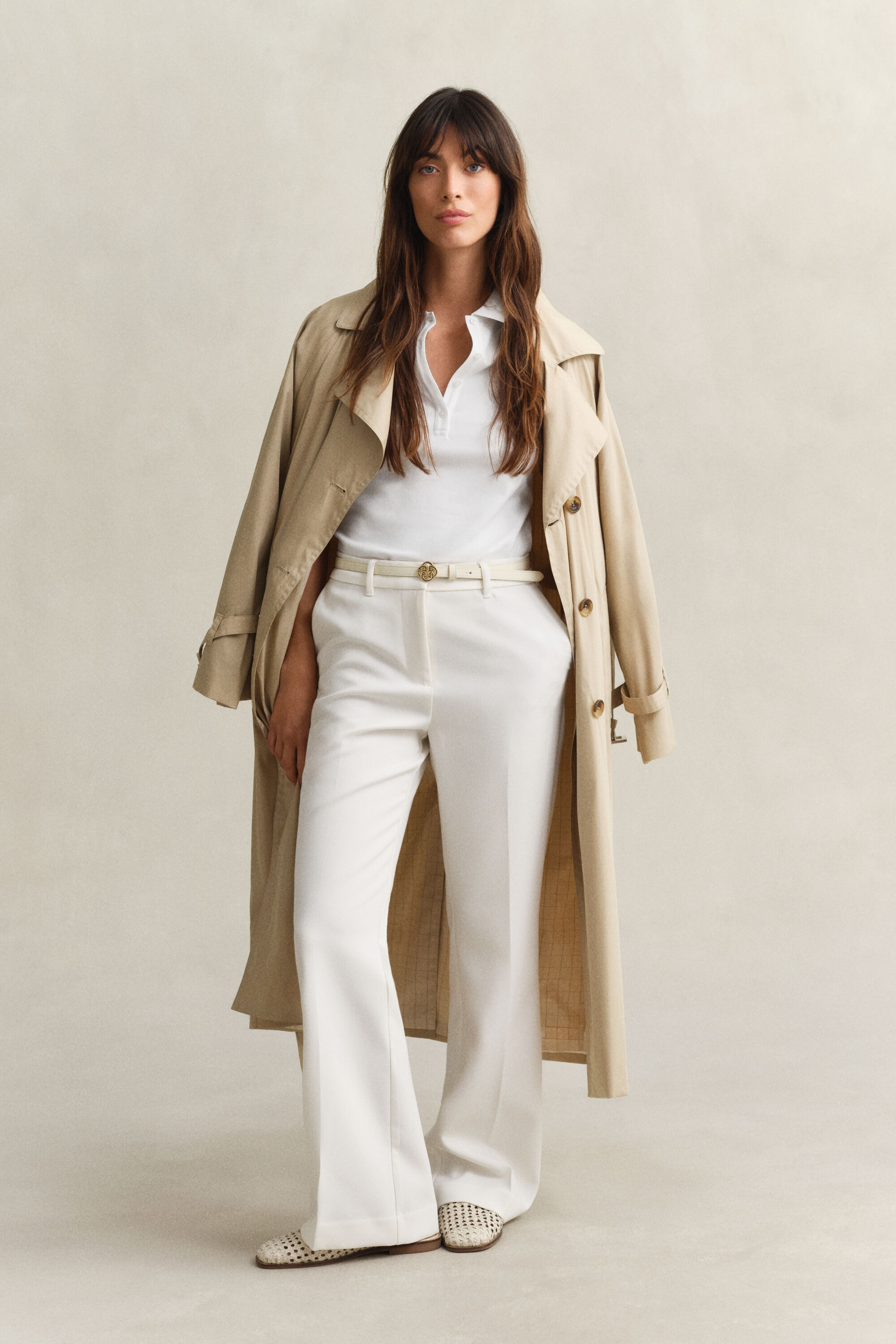 Slim fit ‑mitoitettu pikeepaita