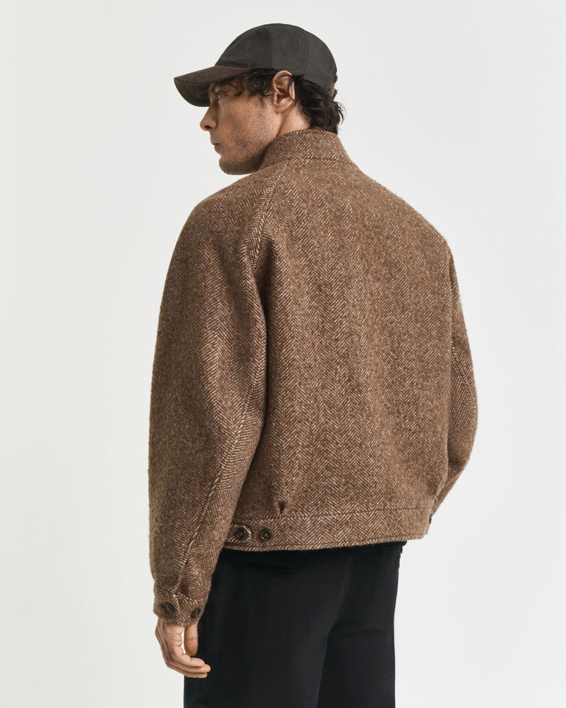 Villakankainen Harrington-takki