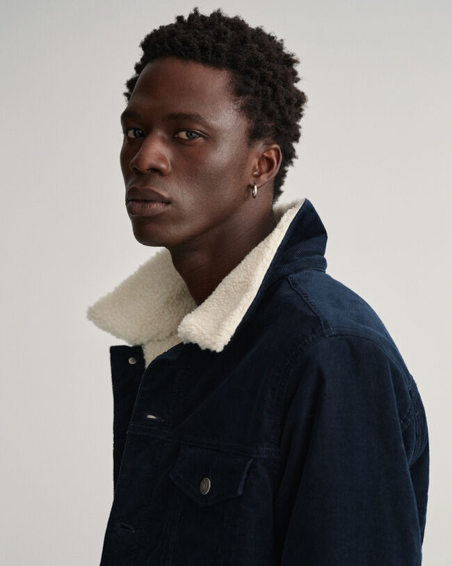 Trucker-vakosamettitakki