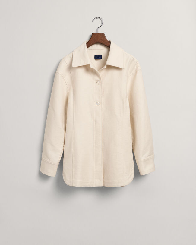 Kohopintainen paitatakki