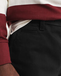 Relaxed fit ‑mitoitetut puuvillatvillichinot