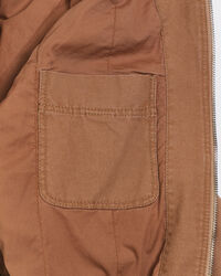 Hupullinen kanvaasitakki