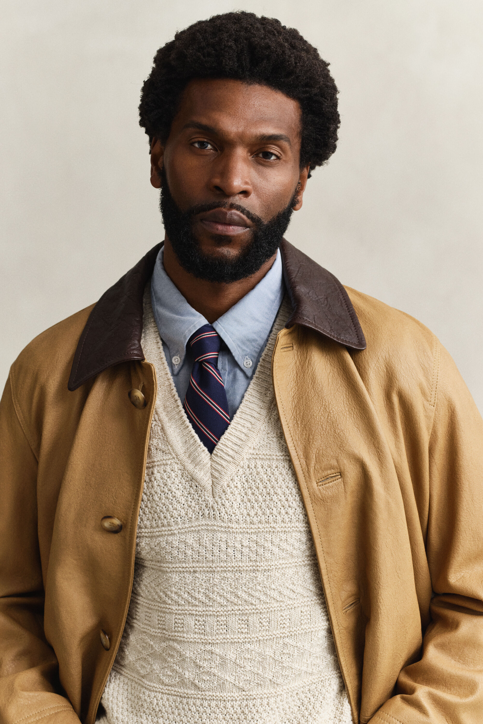 Nahkainen kansitakki