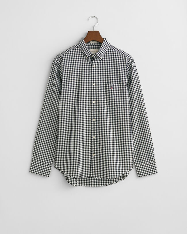 Regular fit ‑mitoitettu Classic Gingham -popliinipaita