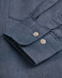 Regular fit ‑mitoitettu klassinen oxford-paita