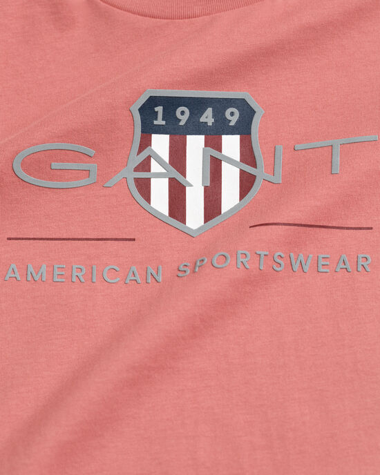 Kids-malliston pitkähihainen Archive Shield ‑t‑paita