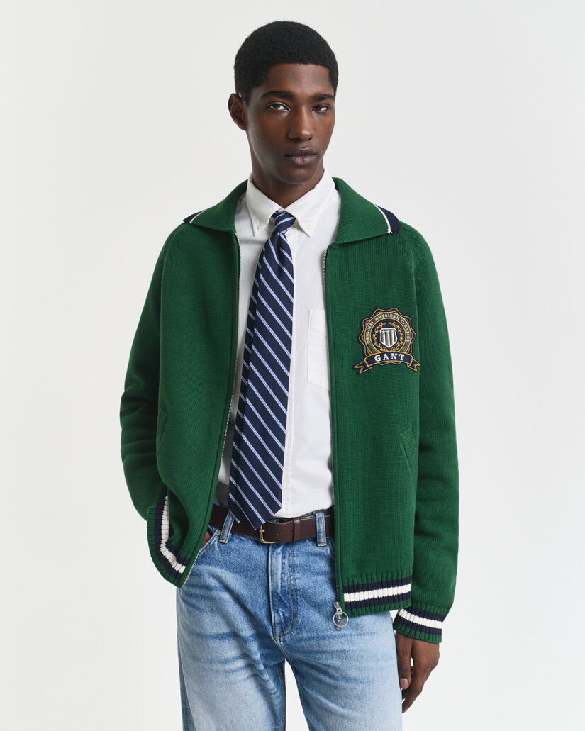 Vetoketjullinen GANT&nbsp;1949 ‑neuletakki