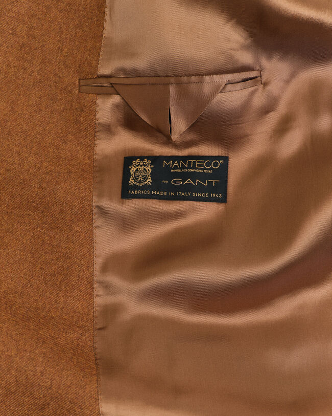 Oversized fit ‑mitoitettu villaflanellibleiseri