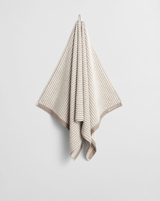 Raidallinen pyyhe (70 cm x 140 cm)