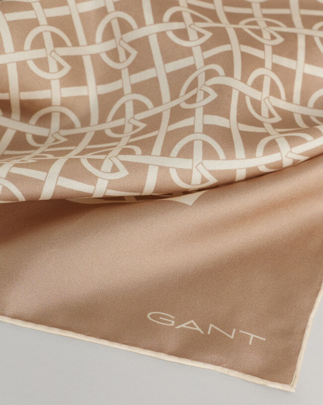 G Patterned ‑silkkihuivi