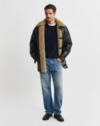 Kašmirsekoitteinen neulepusero, pyöreä pääntie