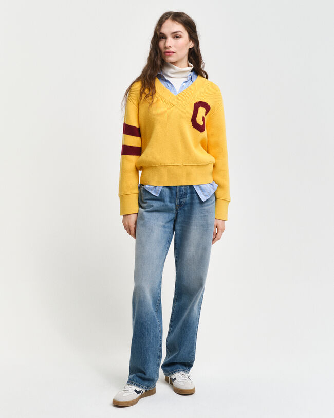 GANT Varsity ‑v‑neulepusero