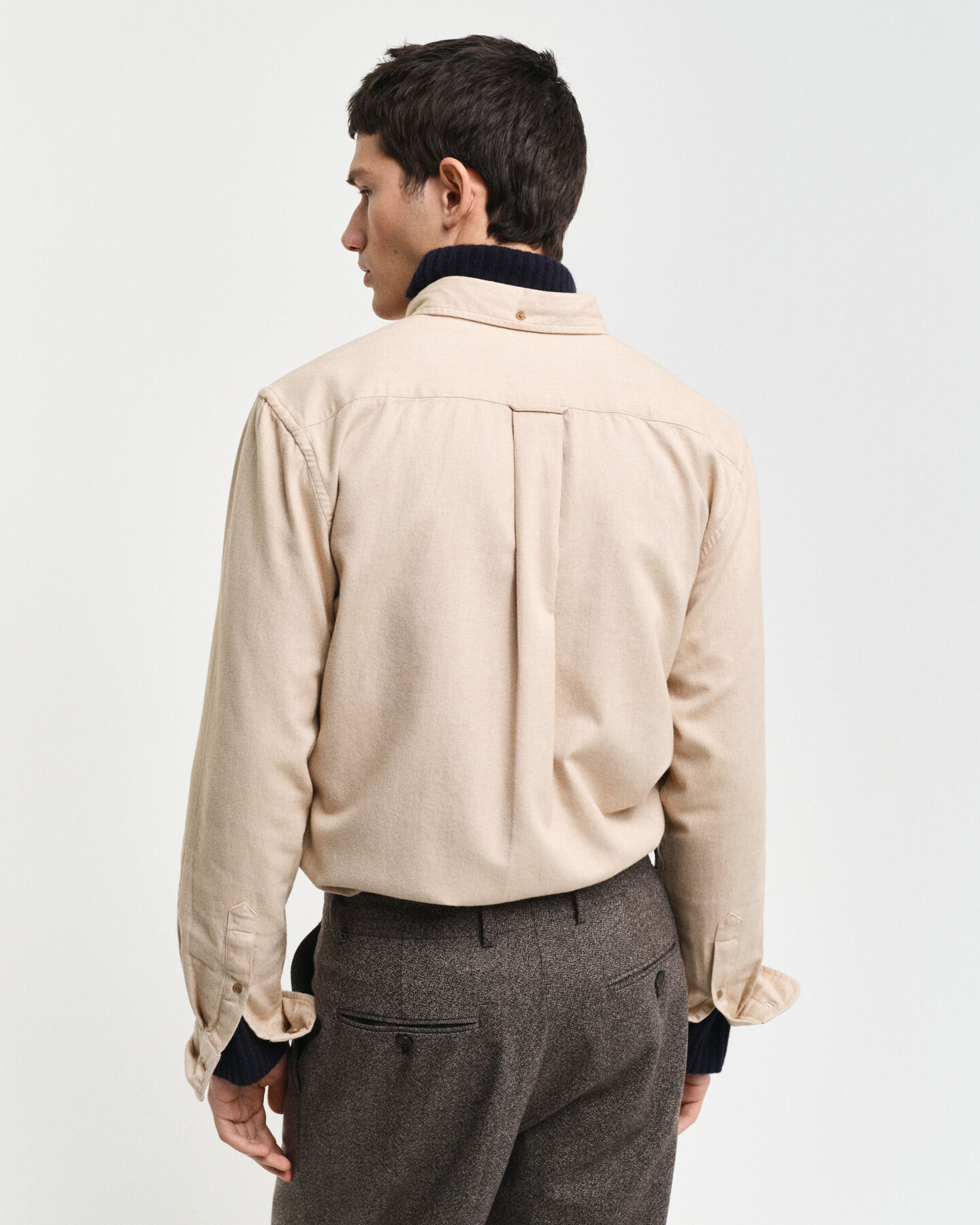 Regular&nbsp;fit ‑mitoitettu kalanruotokuvioinen flanellipaita