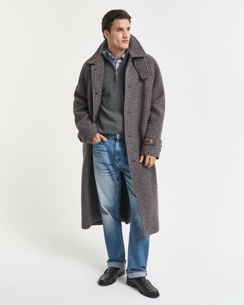 Ohut lampaanvillaneule, vetoketjukaulus