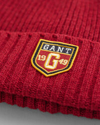 Badge-villapipo ja ‑kaulaliina lahjapakkauksessa