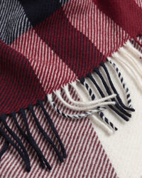 Isoruutuinen villahuivi