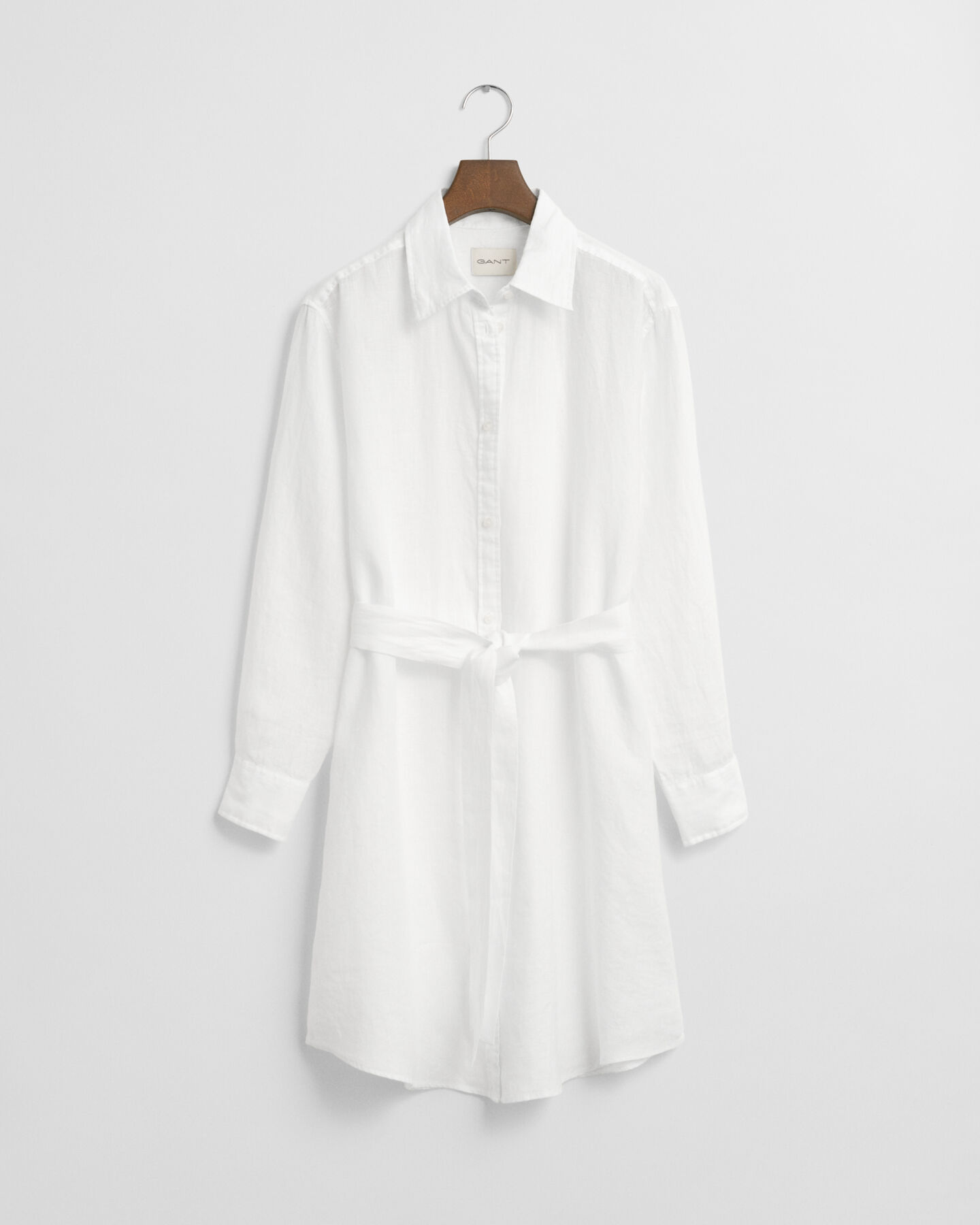 Pellavapaitamekko ja vyö