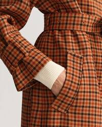 Ruudullinen trenssitakki