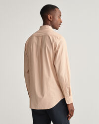 Regular fit ‑mitoitettu pystyraidallinen paita broadcloth-kankaasta