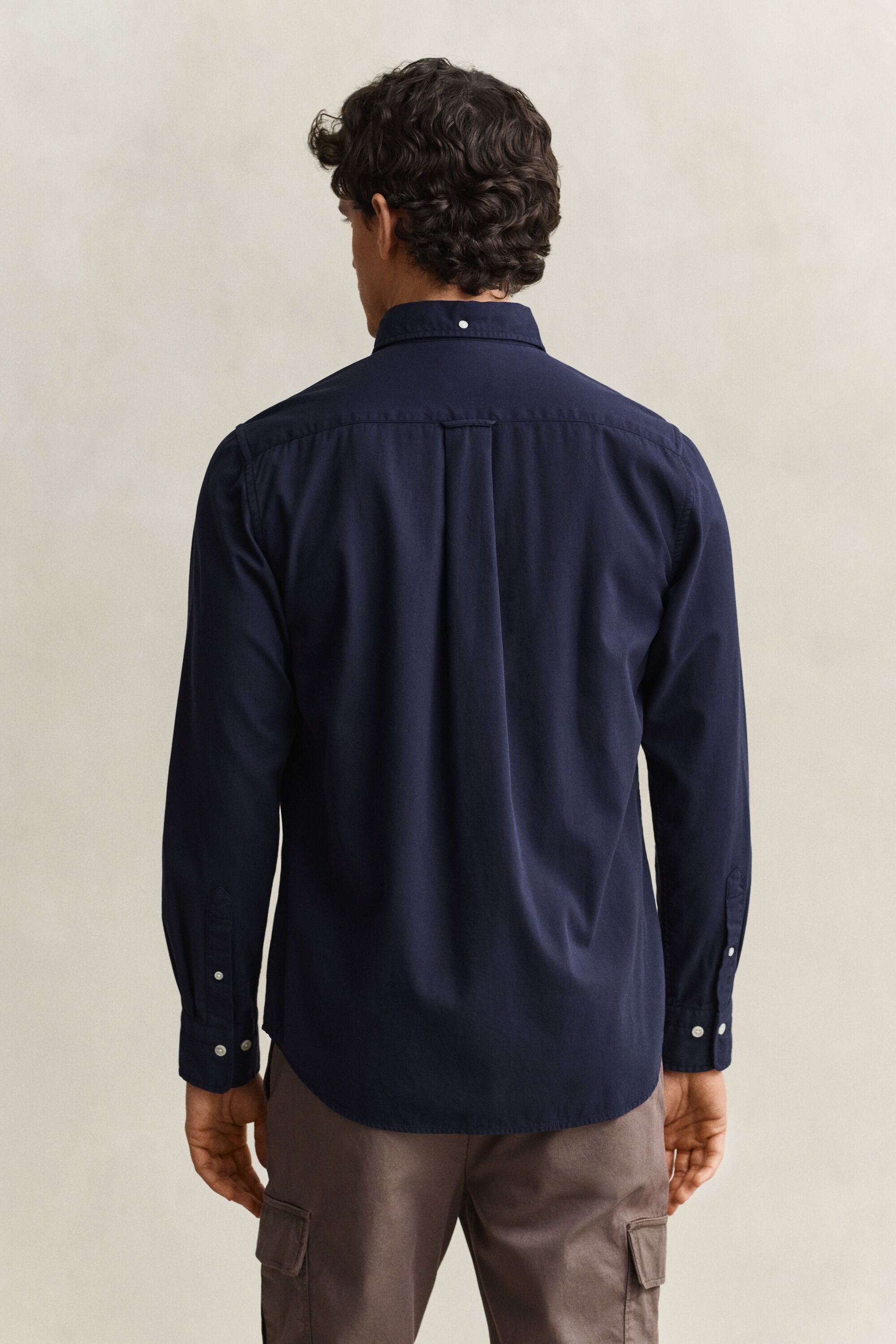 Regular fit ‑mitoitettu tvillipaita