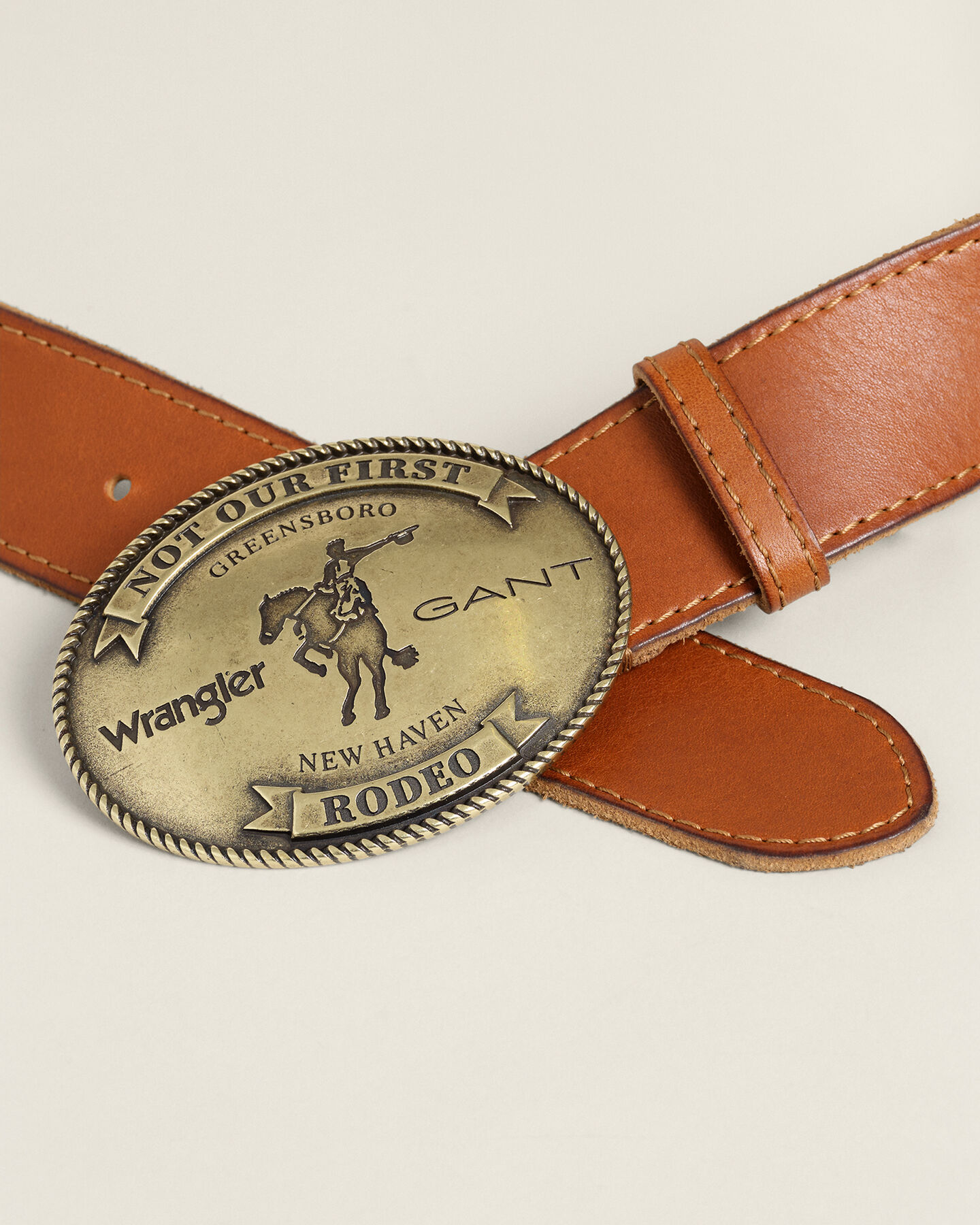 Wrangler x GANT ‑malliston nahkavyö