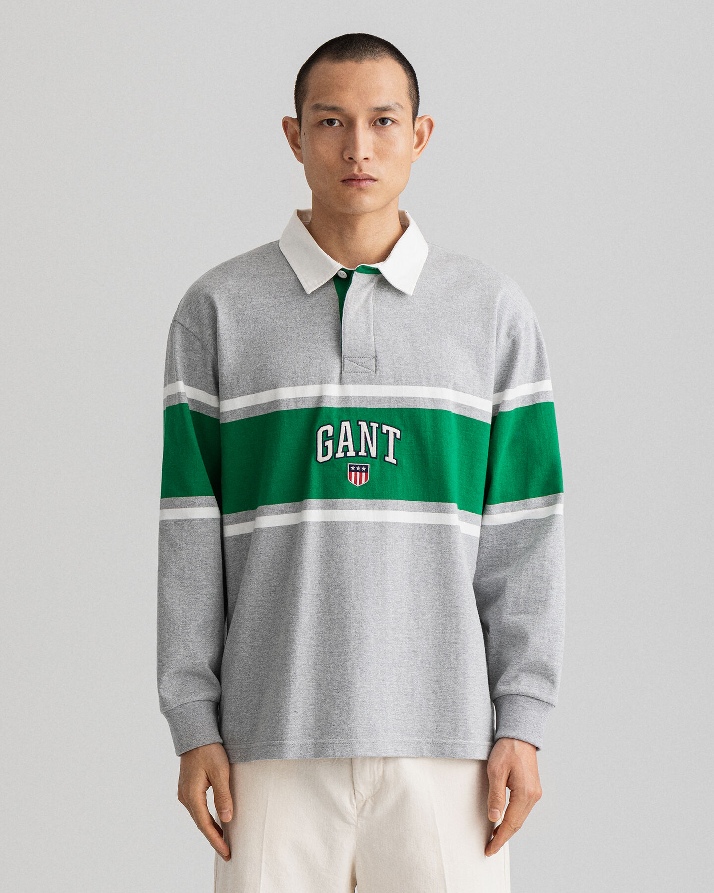 Retro Shield Heavy Rugger ‑paita