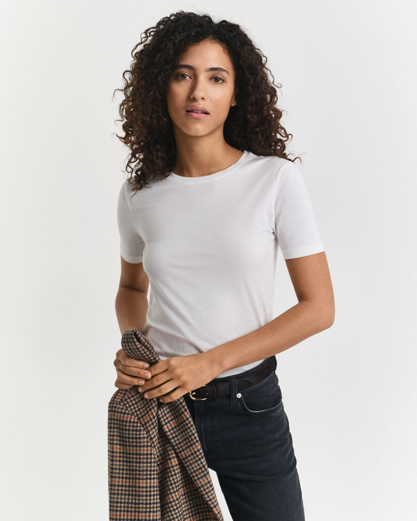 Kevyt puuvilla-t‑paita