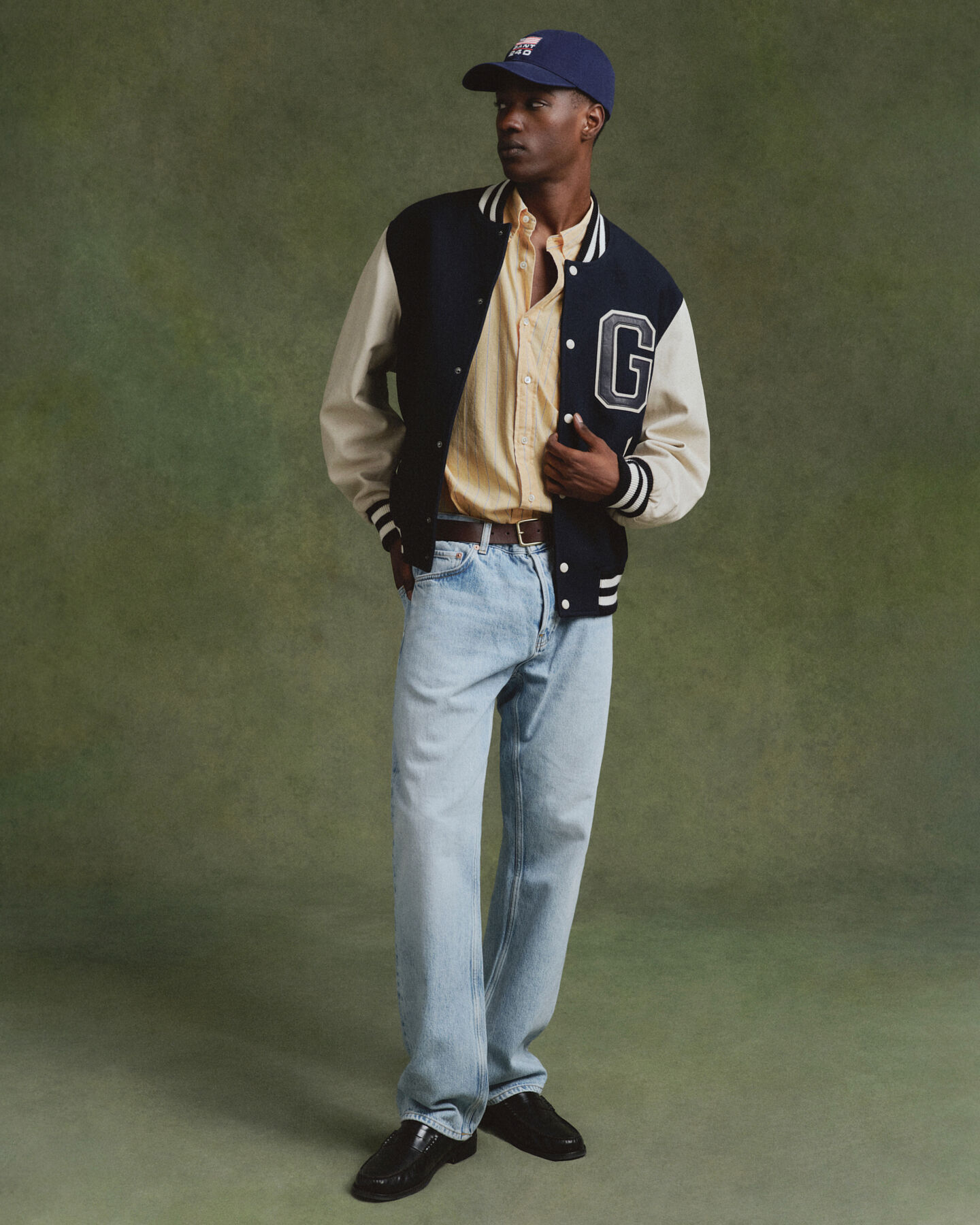 Oversized fit -mitoitettu raidallinen Dreamy-oxford-paita