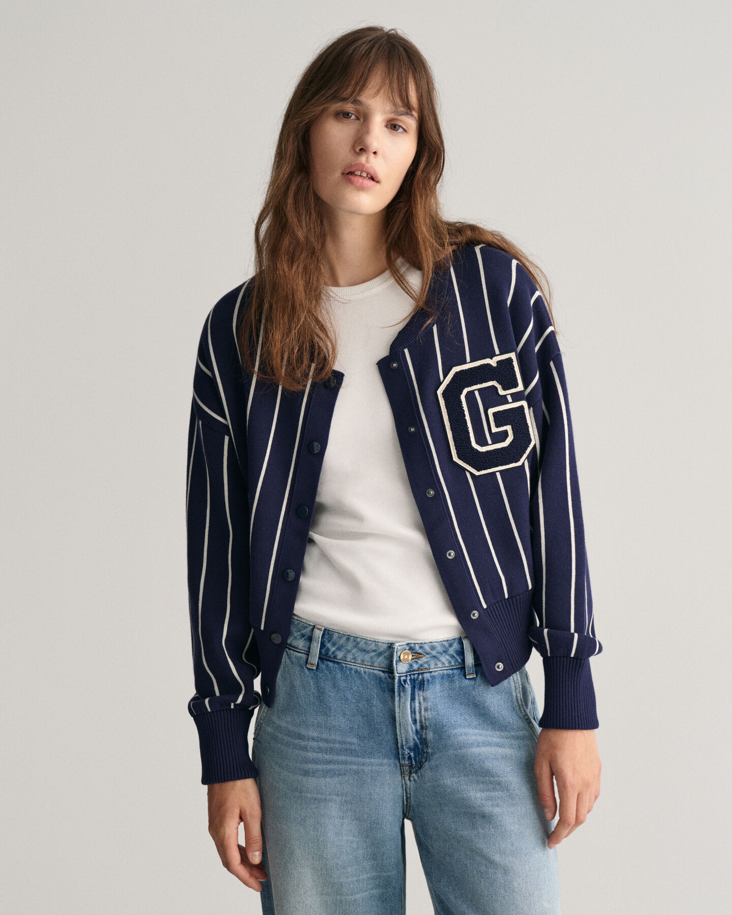 GANT Varsity Bomber ‑neuletakki