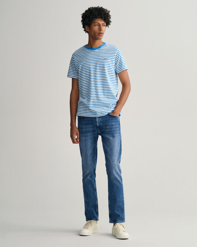 Raidallinen t‑paita