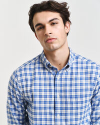 Regular fit ‑mitoitettu ruudullinen flanellipaita