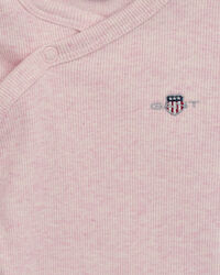 Baby-malliston ribbineulottu Shield‑kietaisubody