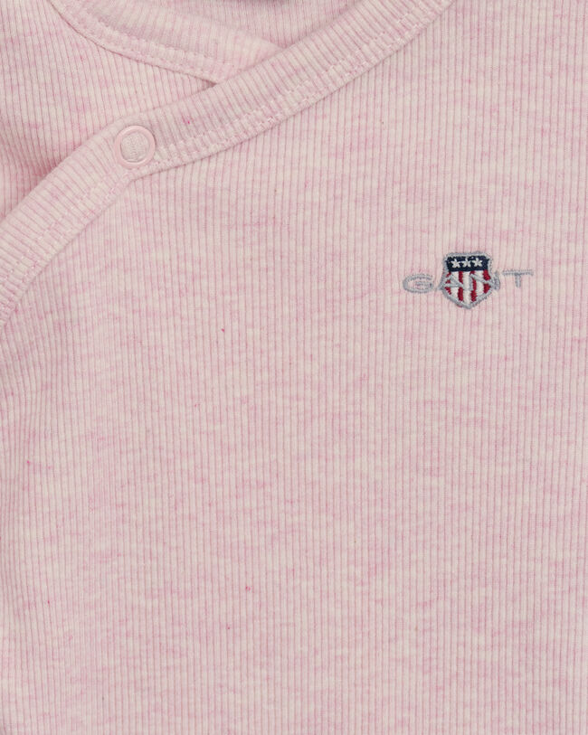 Baby-malliston ribbineulottu Shield‑kietaisubody