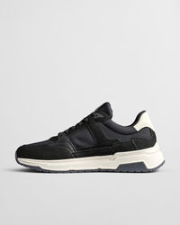 Jeuton-tennarit mokkanahasta ja verkkokankaasta