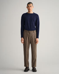 Kukonaskelkuvioiset puvunhousut