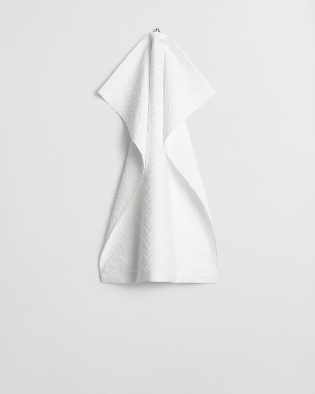 Kalanruotokuvioinen jacquard-pyyhe (50 cm x 70 cm)