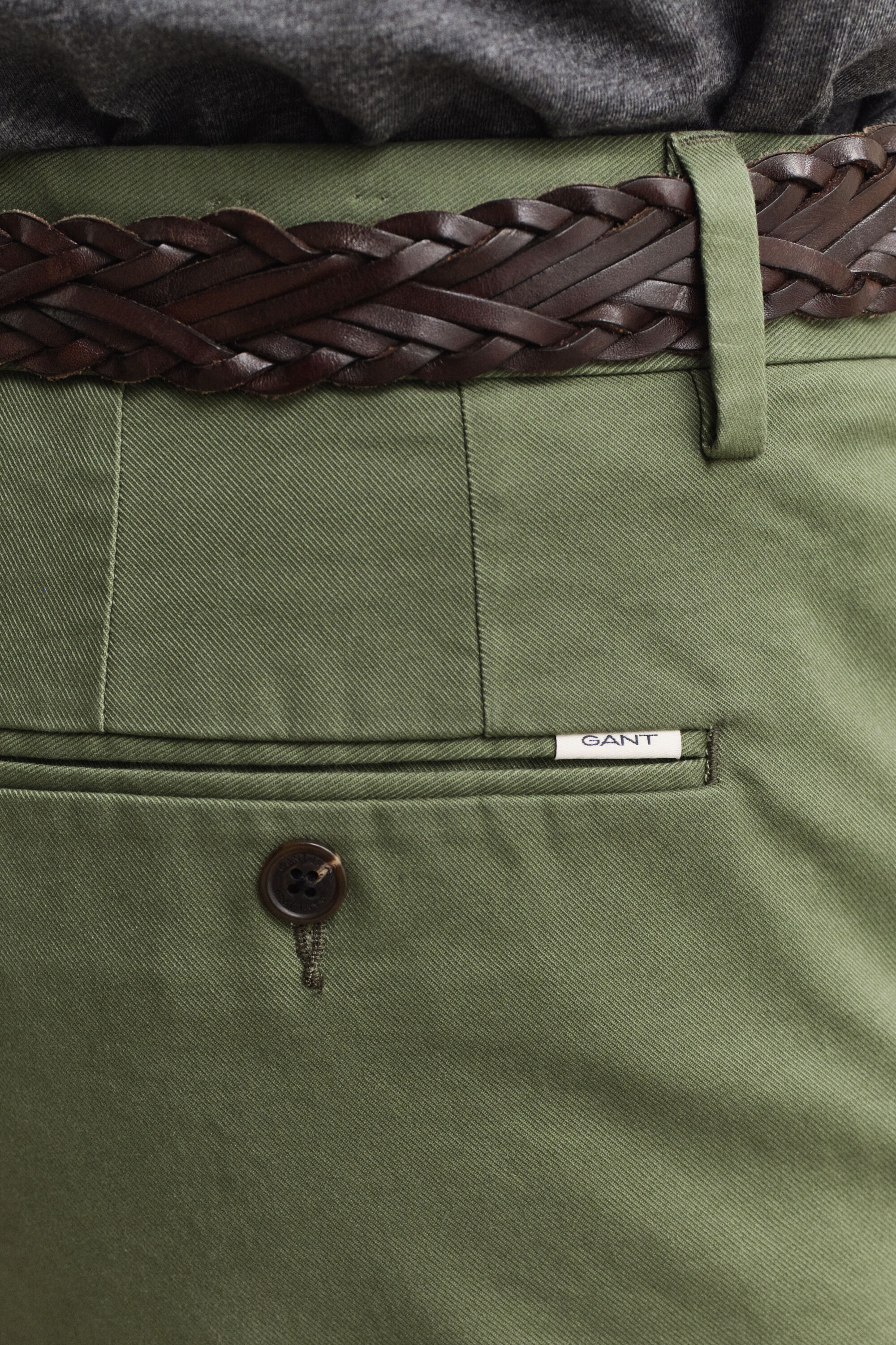 Slim fit ‑mitoitetut siistit chinot