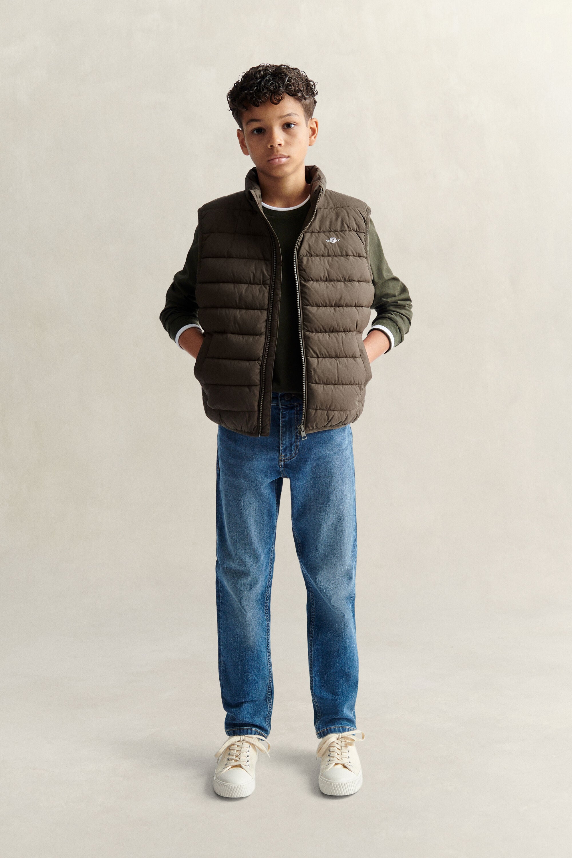 Teen Boys ‑malliston kevyt liivi
