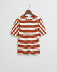 Striped Ribbed T-Shirt